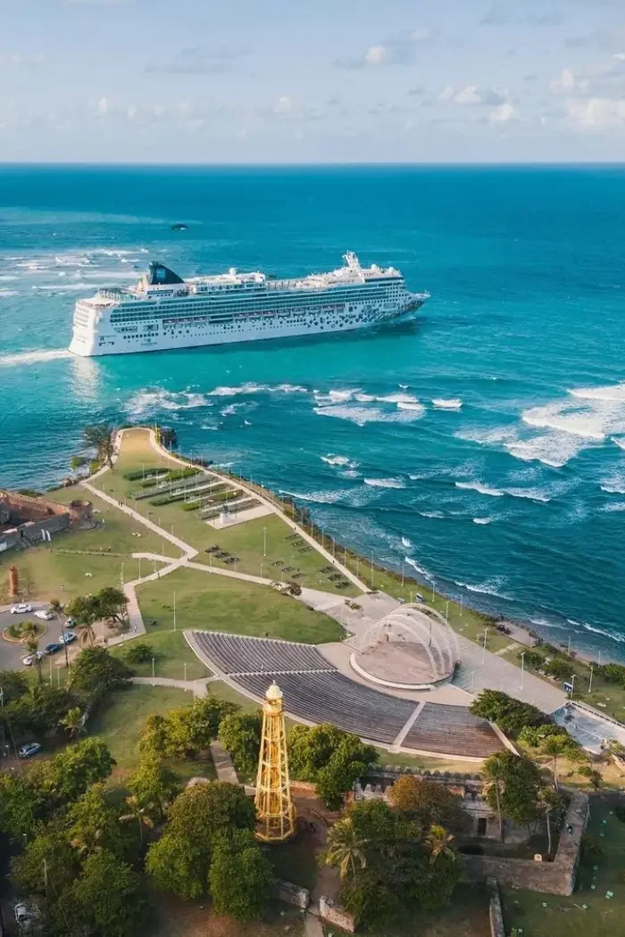Cruise ship in Puerto Plata, Dominican Republic